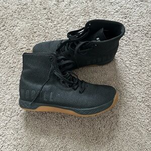 NOBULL Black Gum High-Top Outwork Trainers